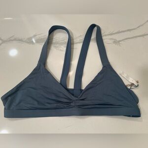 Vitamin A - EcoLux gathered front strapped back top.